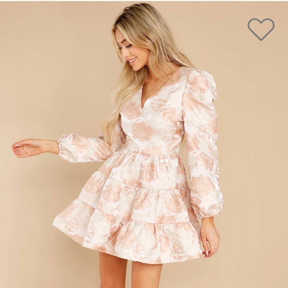 Babydoll Dress-Red Dress/Aura